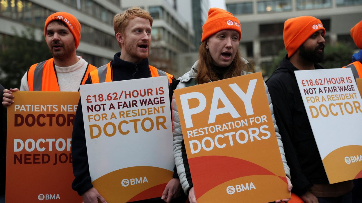 Resident doctor walkout