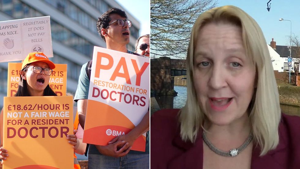 Resident doctors, Antonia Bance