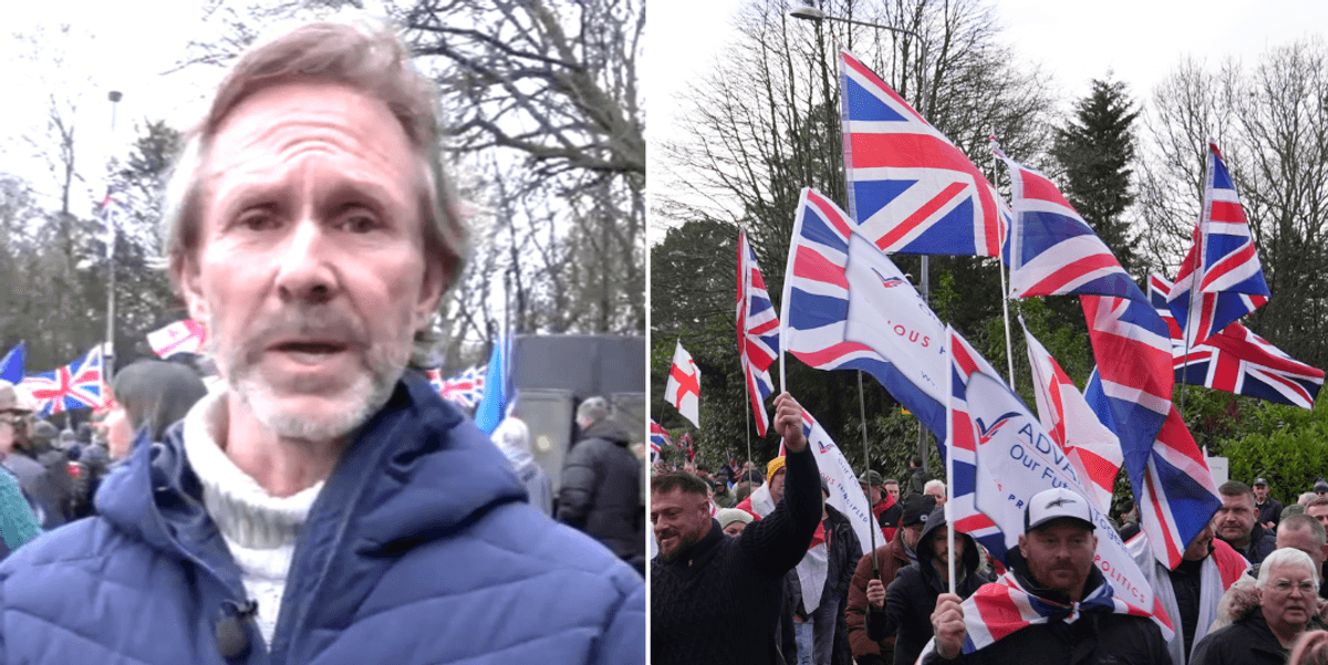 Resident lashes out at Labour after first migrants moved into army camp Resident lashes out at Labour after first migrants moved into army camp