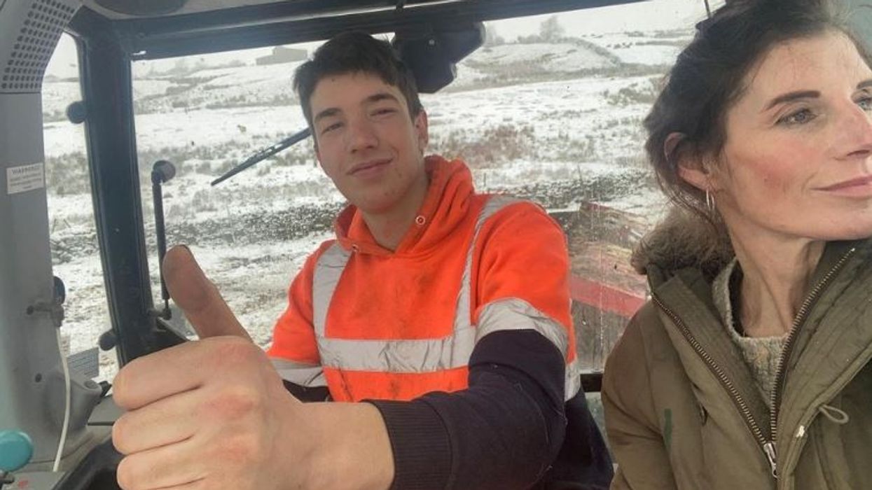 Reuben and Amanda Owen