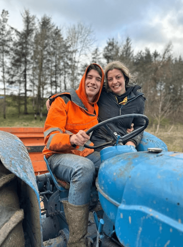 Reuben Owen and Jessica Ellwood