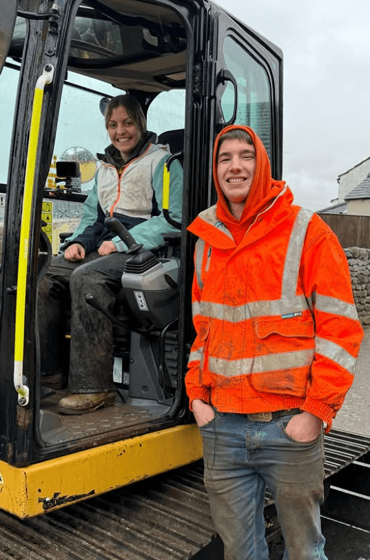 Reuben Owen and Jessica Ellwood