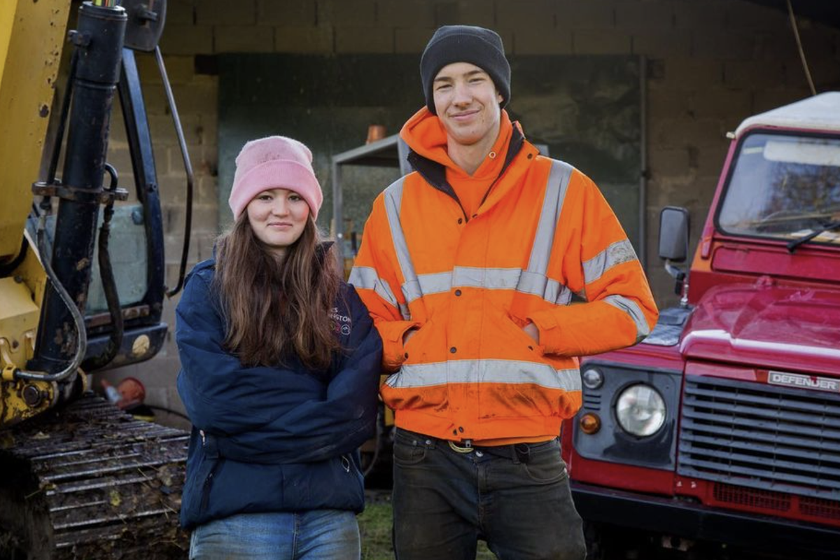 Reuben Owen and Sarah Dow