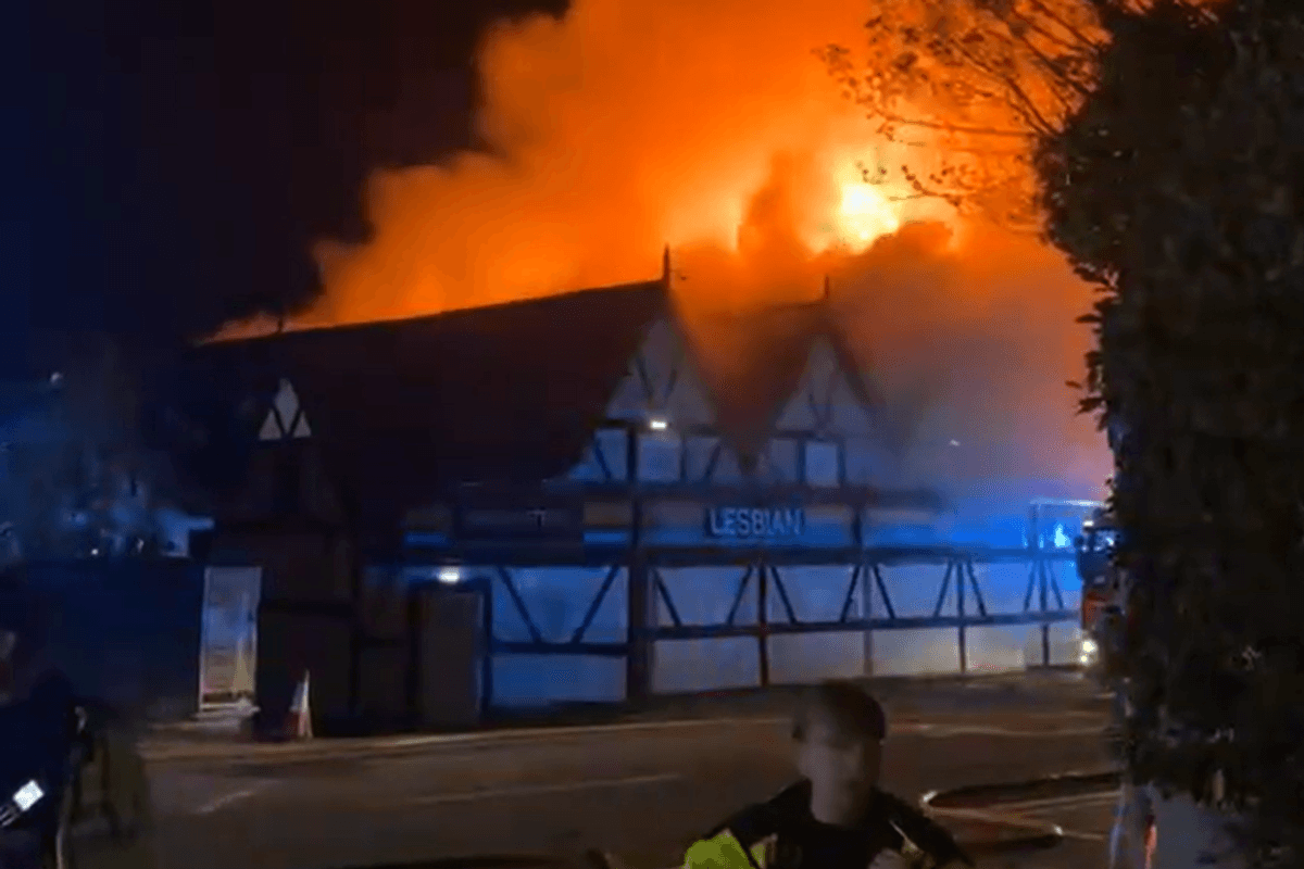 Man, 51, arrested after packed-out gay nightclub set on fire in 'devastating arson attack'