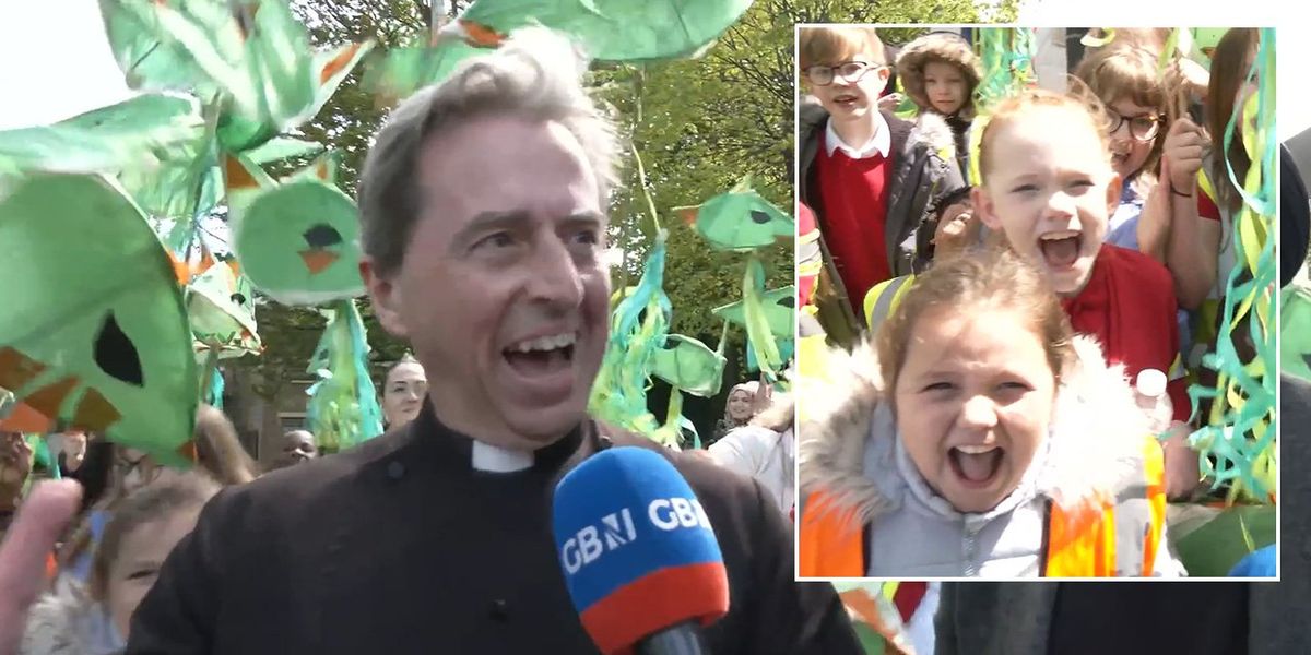 St George’s Day: British town marks 20 years of ‘unifying’ celebrations as hundreds of children take part St George’s Day: British town marks 20 years of ‘unifying’ celebrations as hundreds of children take part