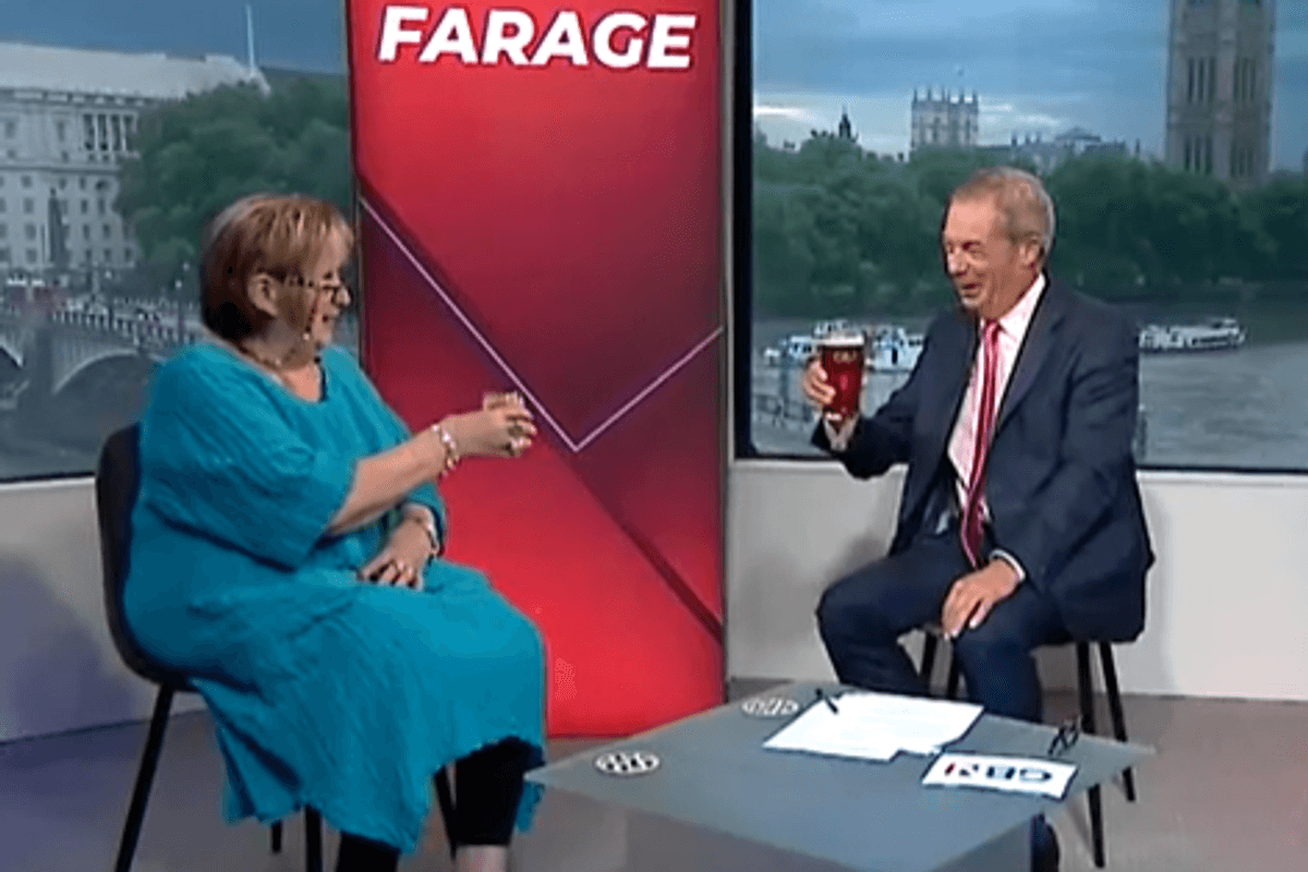 Rewatch Nigel Farage's 2022 sit-down with Dame Jenni Murray