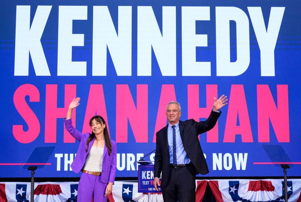 RFK and Nicole Shanahan