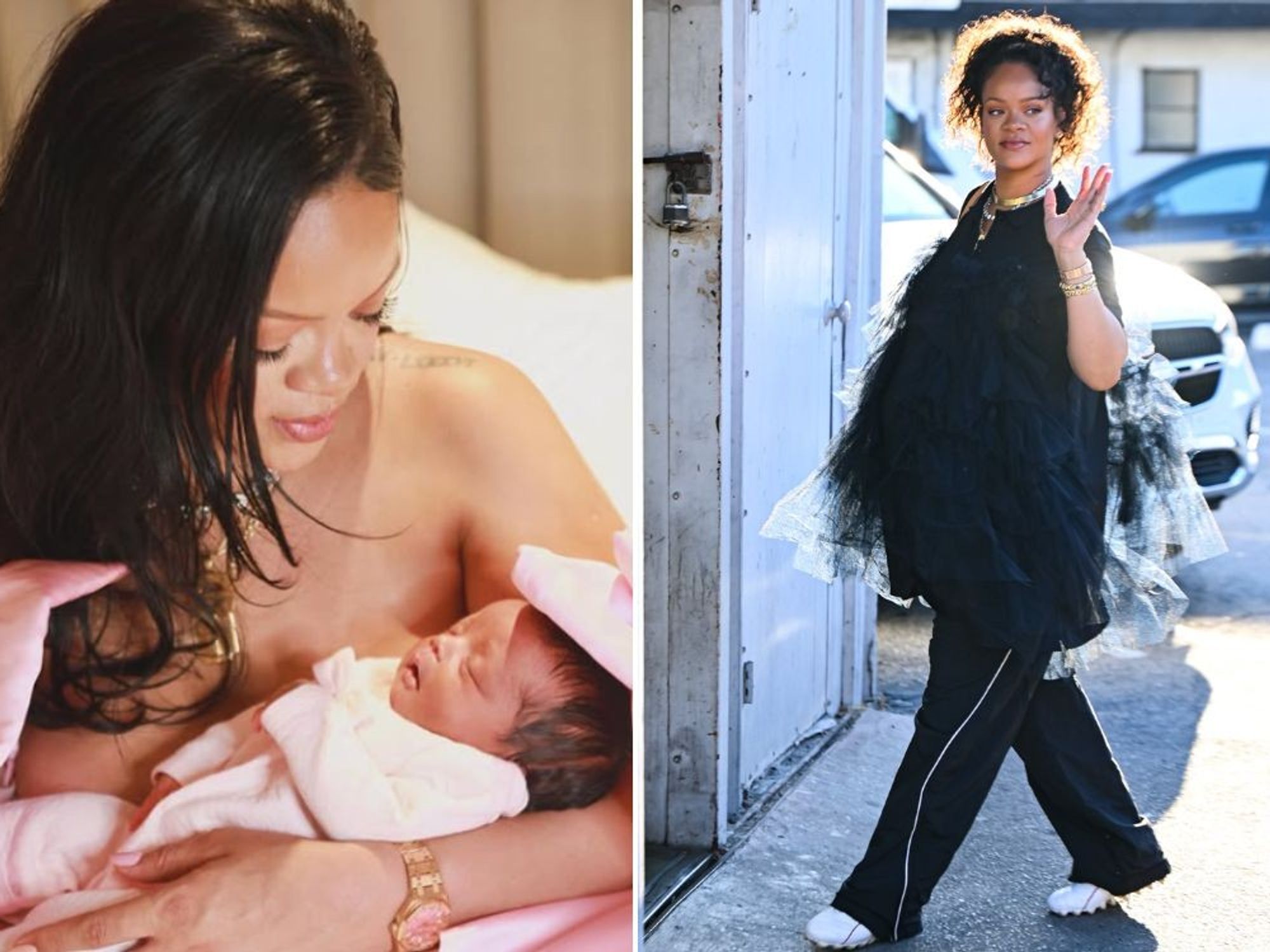 Rhianna has welcomed her third child