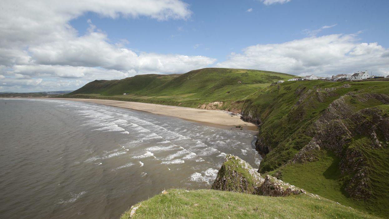 Rhossili Bay in Wales