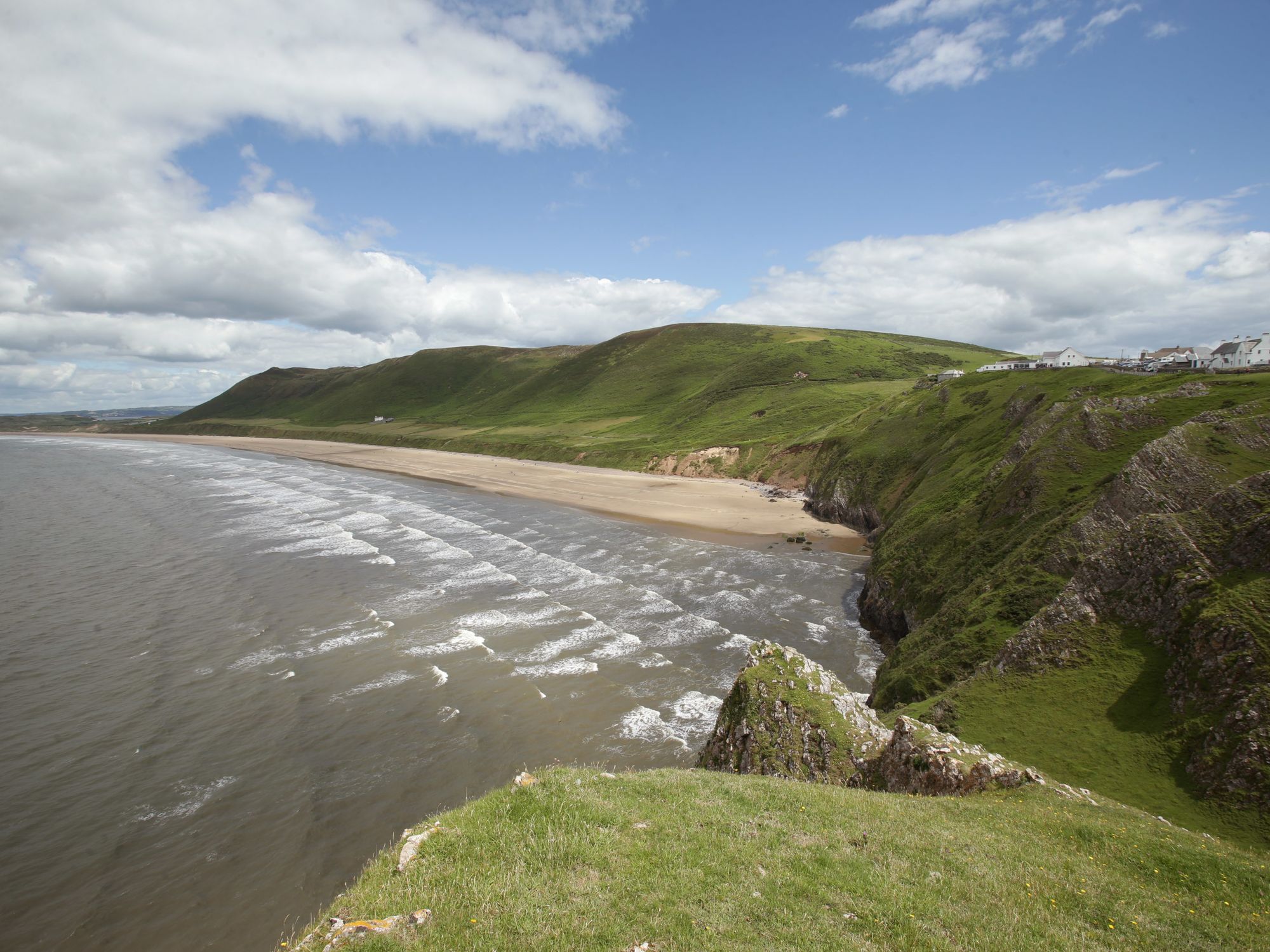 Rhossili Bay in Wales