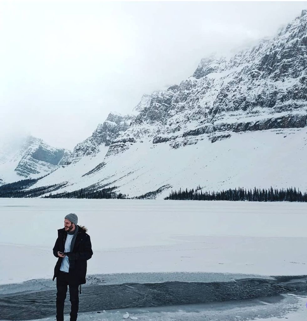 Rich Maw in Banff, Alberta, Canada