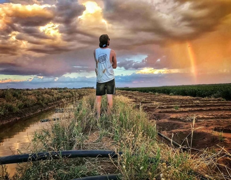 Rich Maw in the Outback