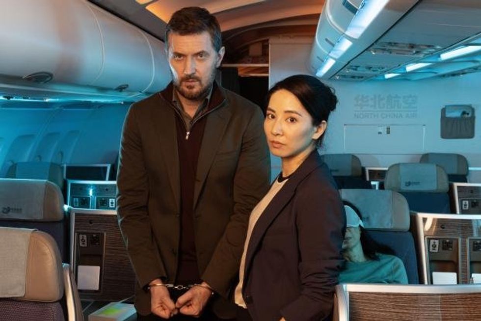 Richard Armitage and Jing Lusi