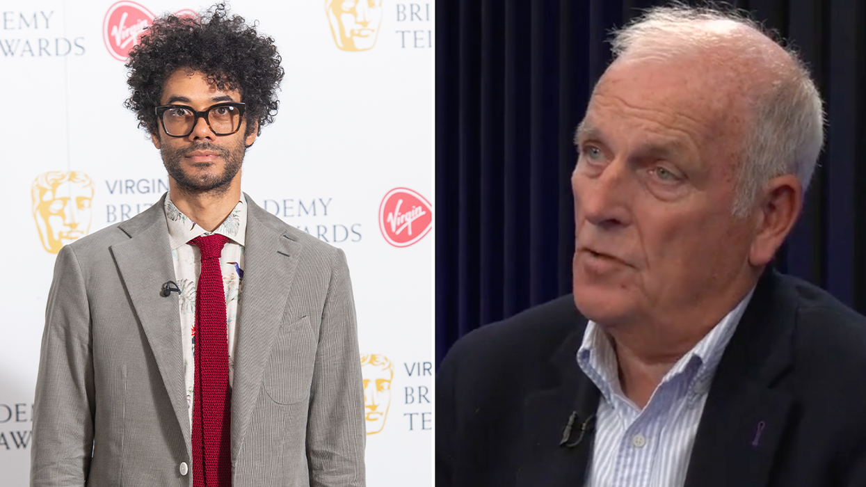 Richard Ayoade and Kelvin MacKenzie