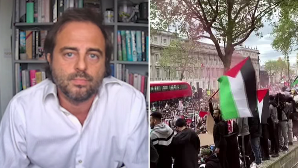 Richard Ferrer and pro-Palestine demonstrations
