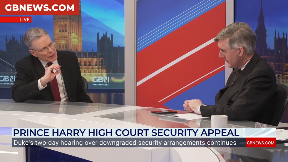 Richard Fitzwilliams and Jacob Rees-Mogg