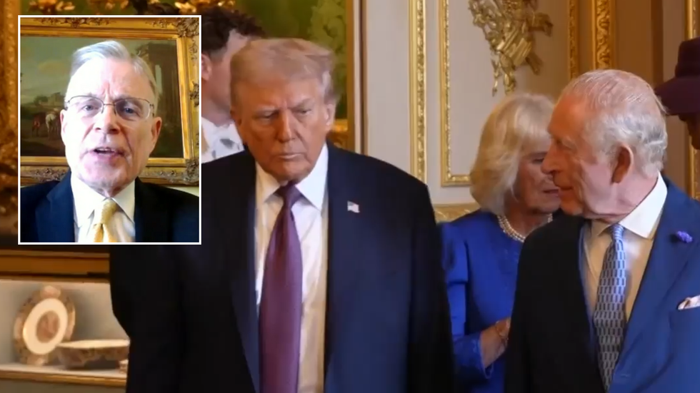 Richard Fitzwilliams, Donald Trump and King Charles