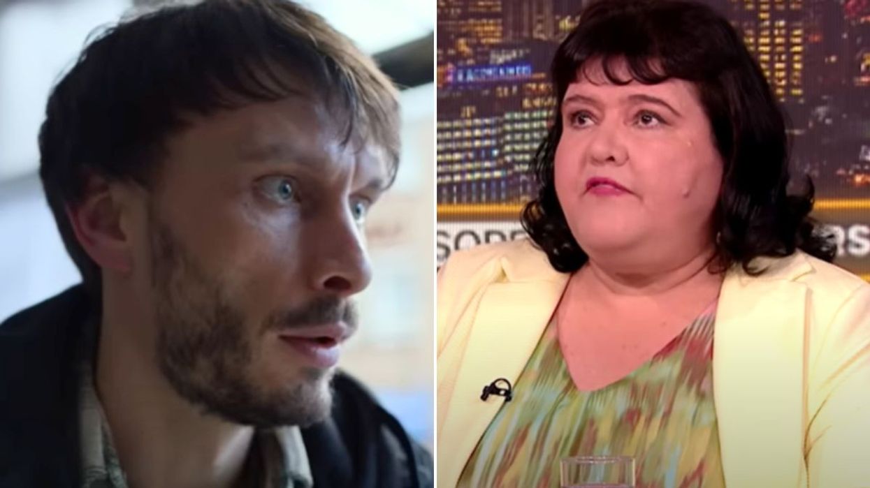 Richard Gadd and Fiona Harvey