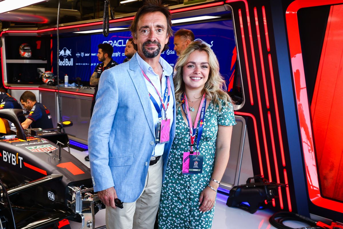 Richard Hammond and his daughter Izzy