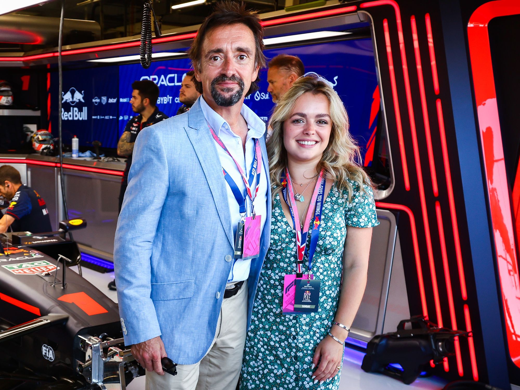 Richard Hammond and his daughter Izzy
