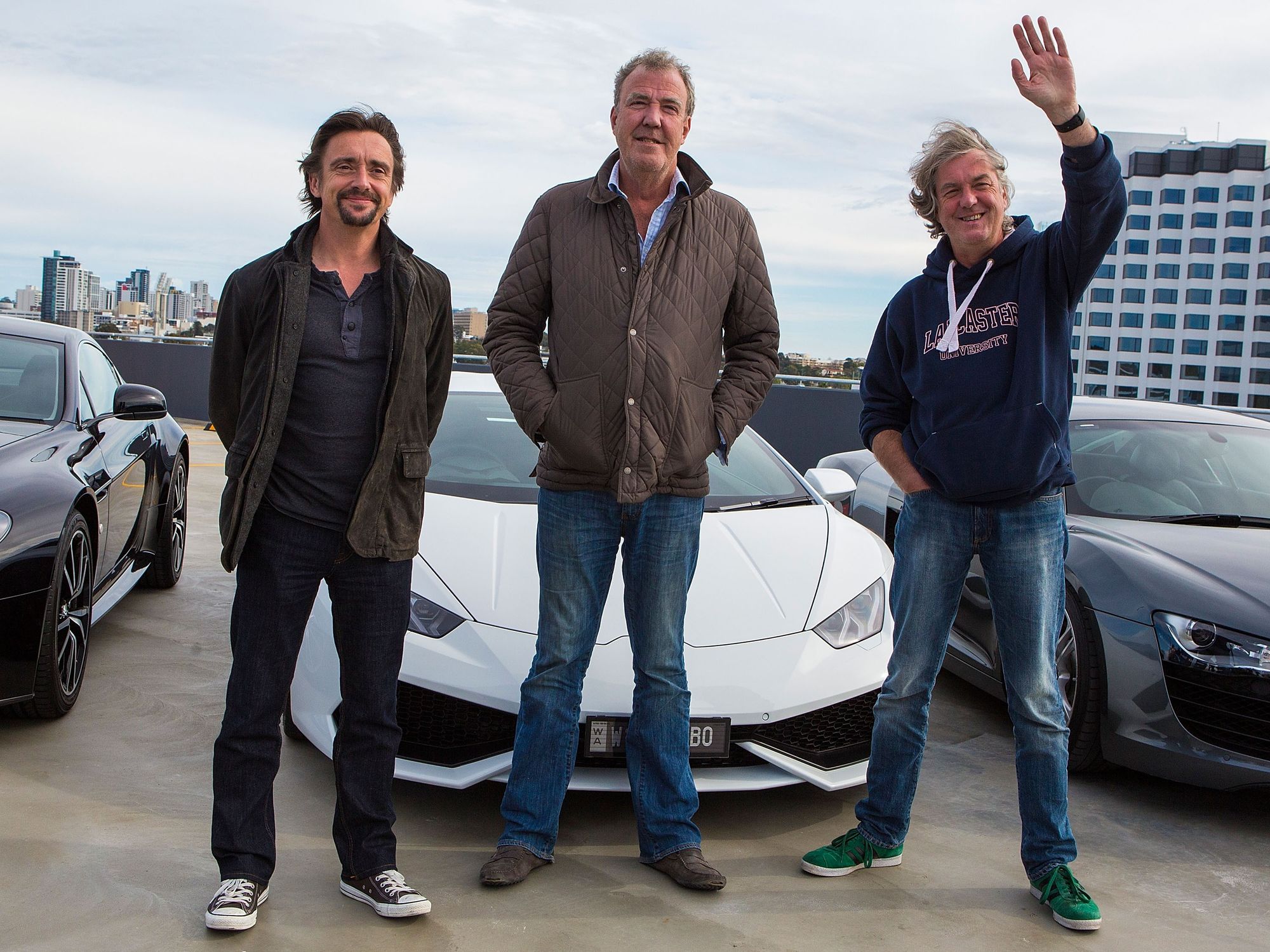Richard Hammond, Jeremy Clarkson and James May