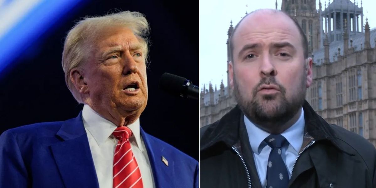 NextImg:'Grow up!' Tory MP urges Labour to create a 'adult relationship' with Donald Trump