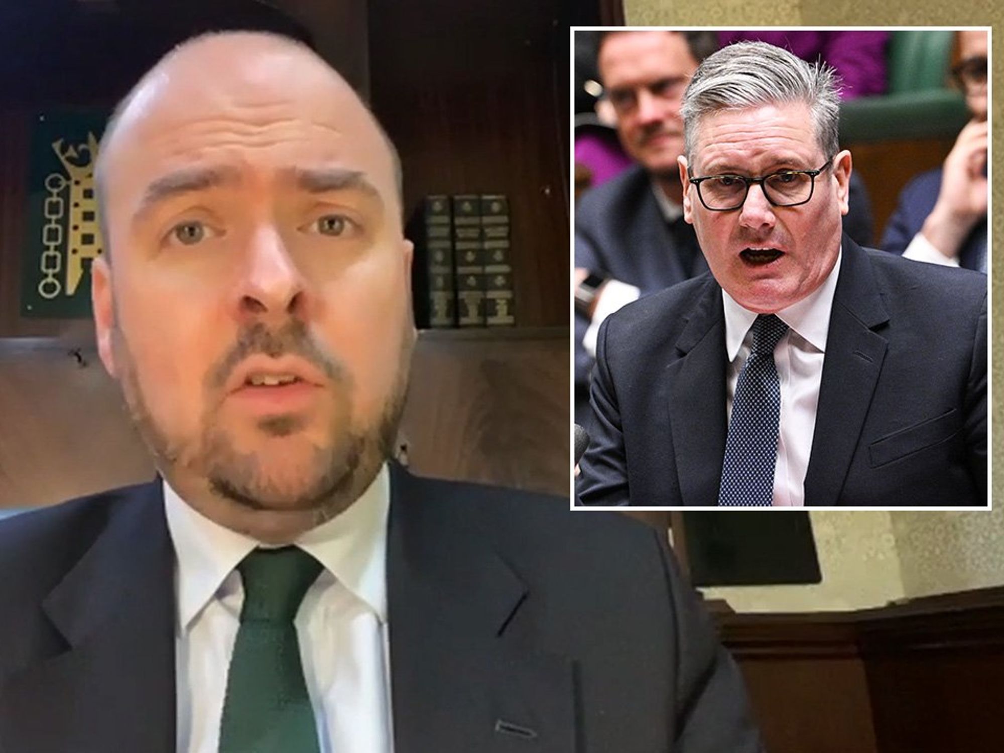 Richard Holden, Keir Starmer