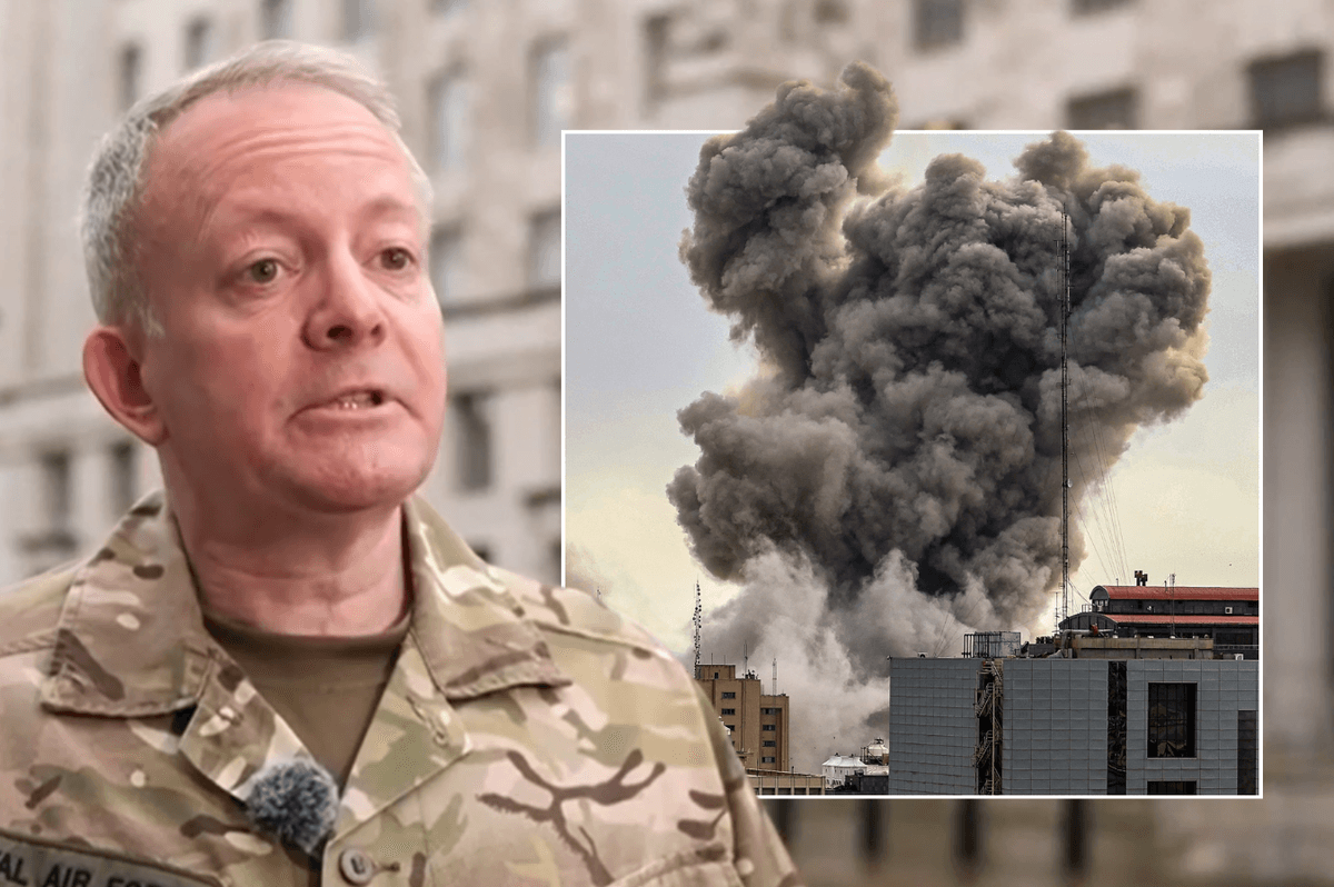 Richard Knighton; smoke above Tehran