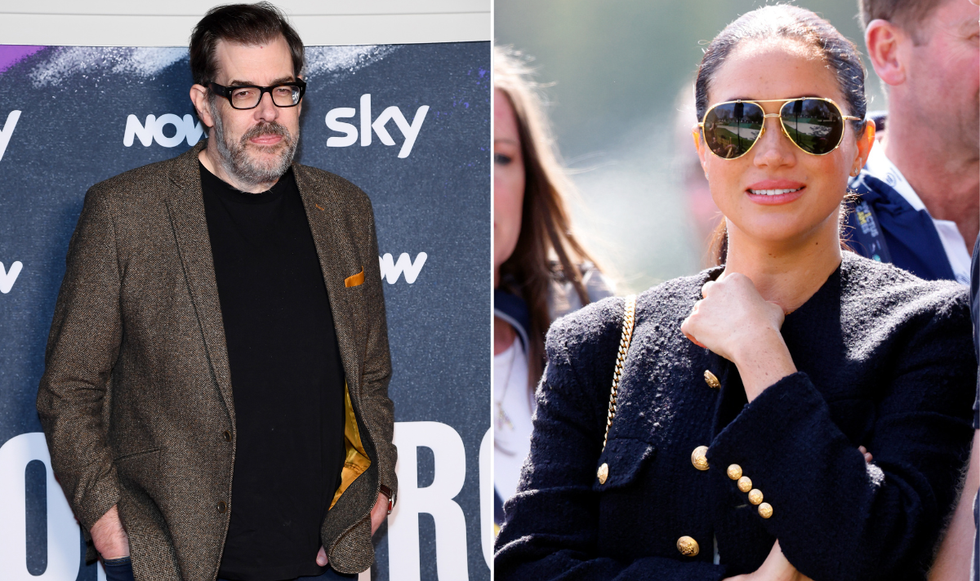Richard Osman and Meghan Markle