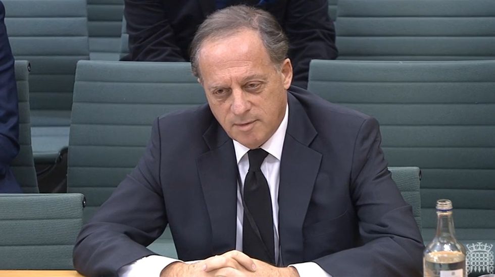 Richard Sharp in a suit