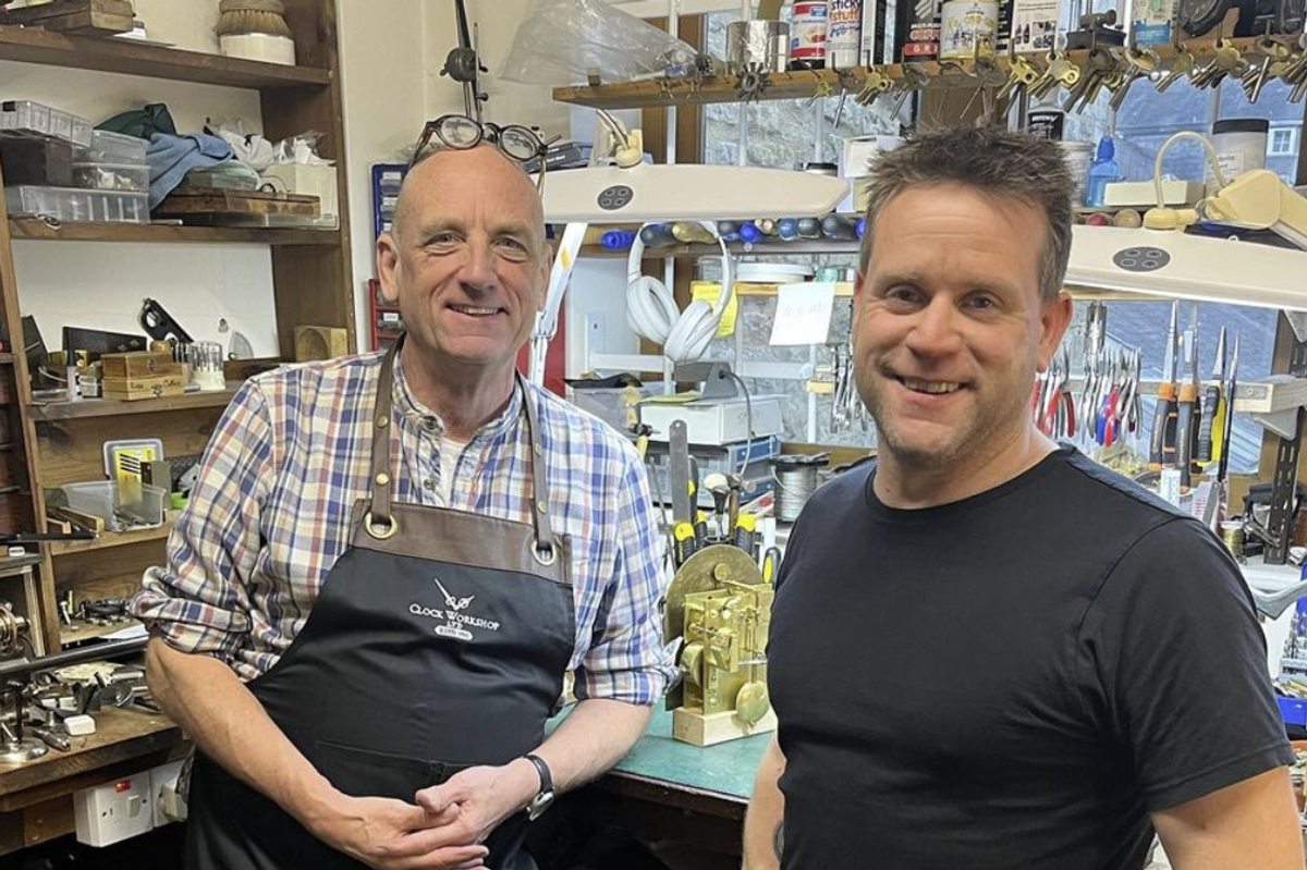Richard Talman and Steve Fletcher