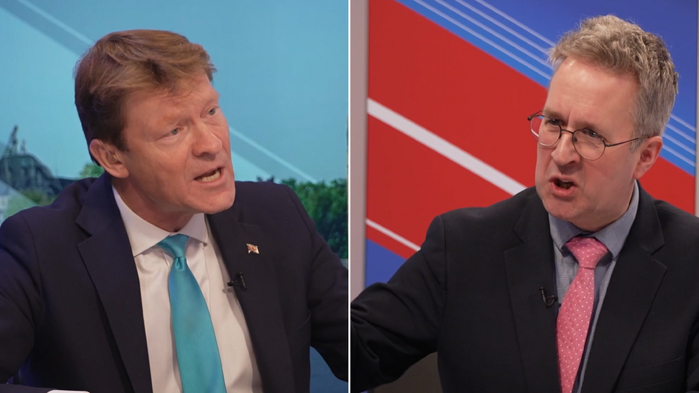 Richard Tice and Christopher Hope