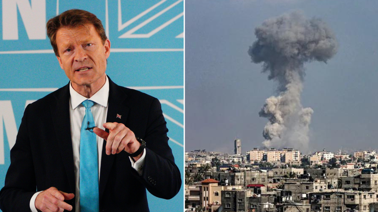 Richard Tice and Israel Hamas