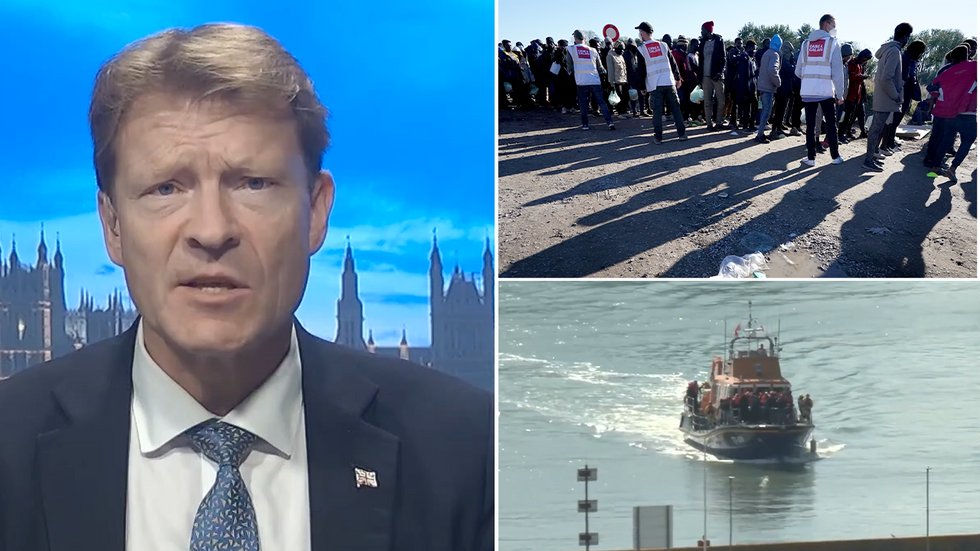 Richard Tice and migrant crossings