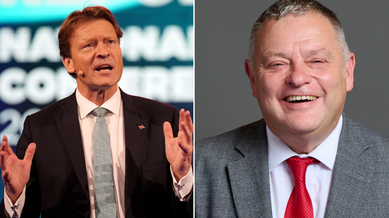 Richard Tice and Mike Amesbury