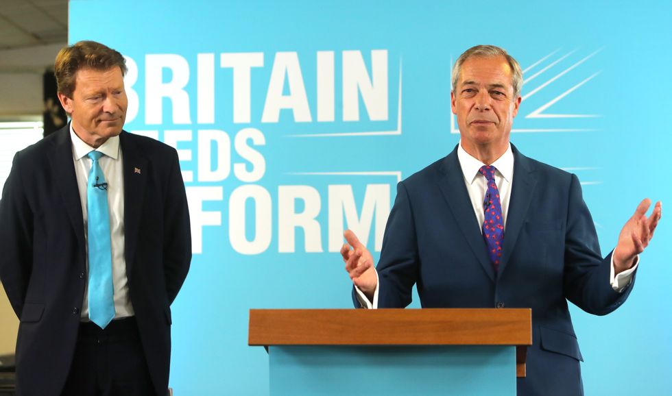 Richard Tice and Nigel Farage