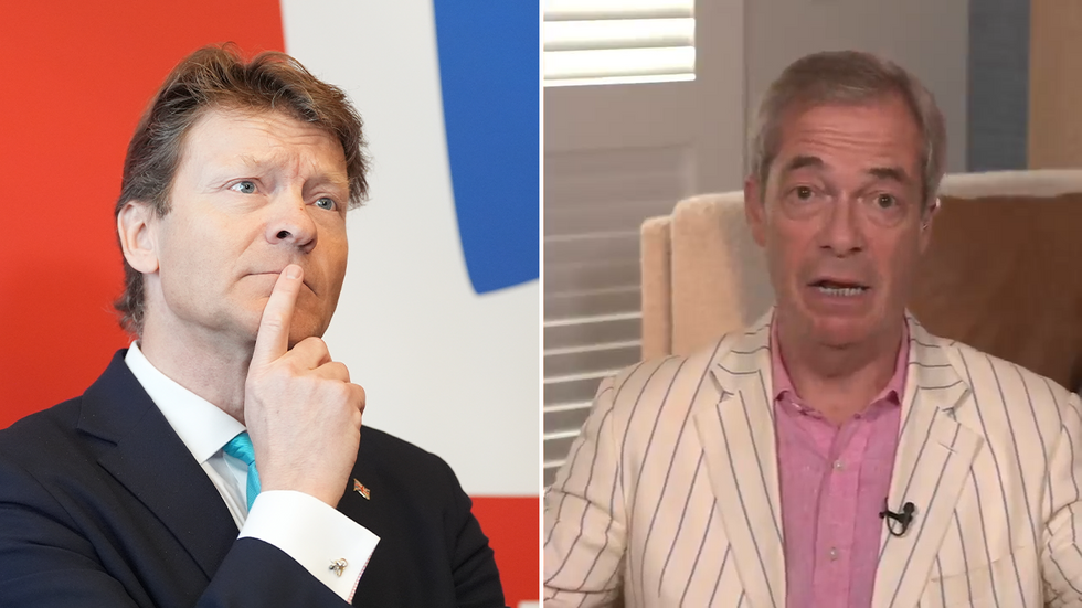Richard Tice and Nigel Farage