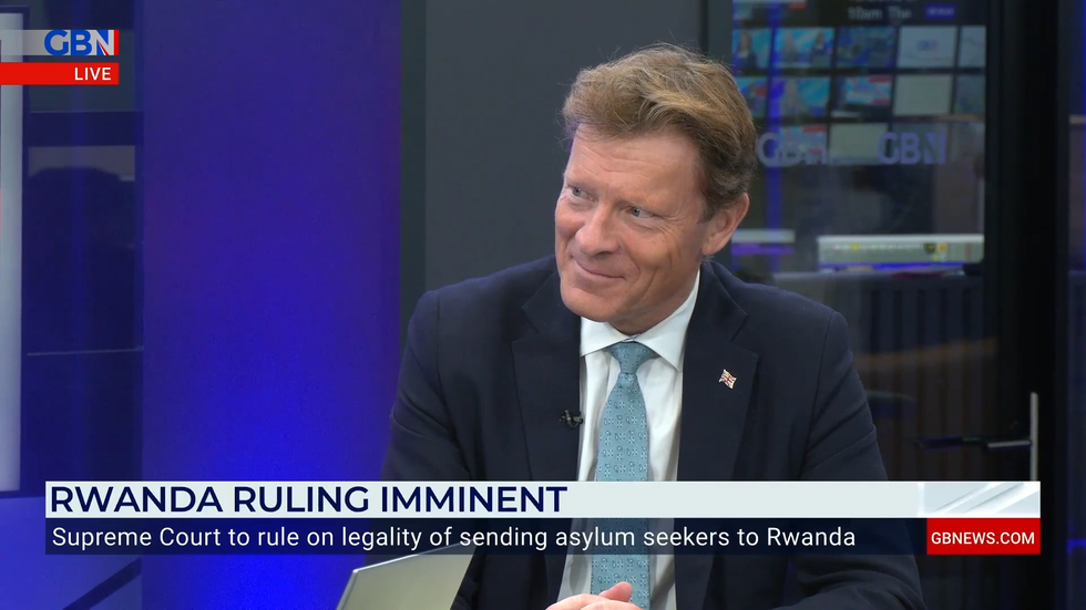 Richard Tice appears on GB News