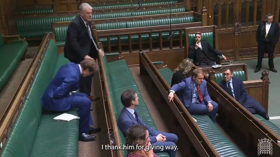 Richard Tice gives way for Lee Anderson