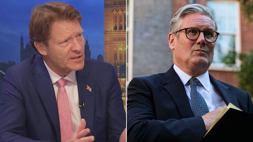 Richard Tice, Keir Starmer