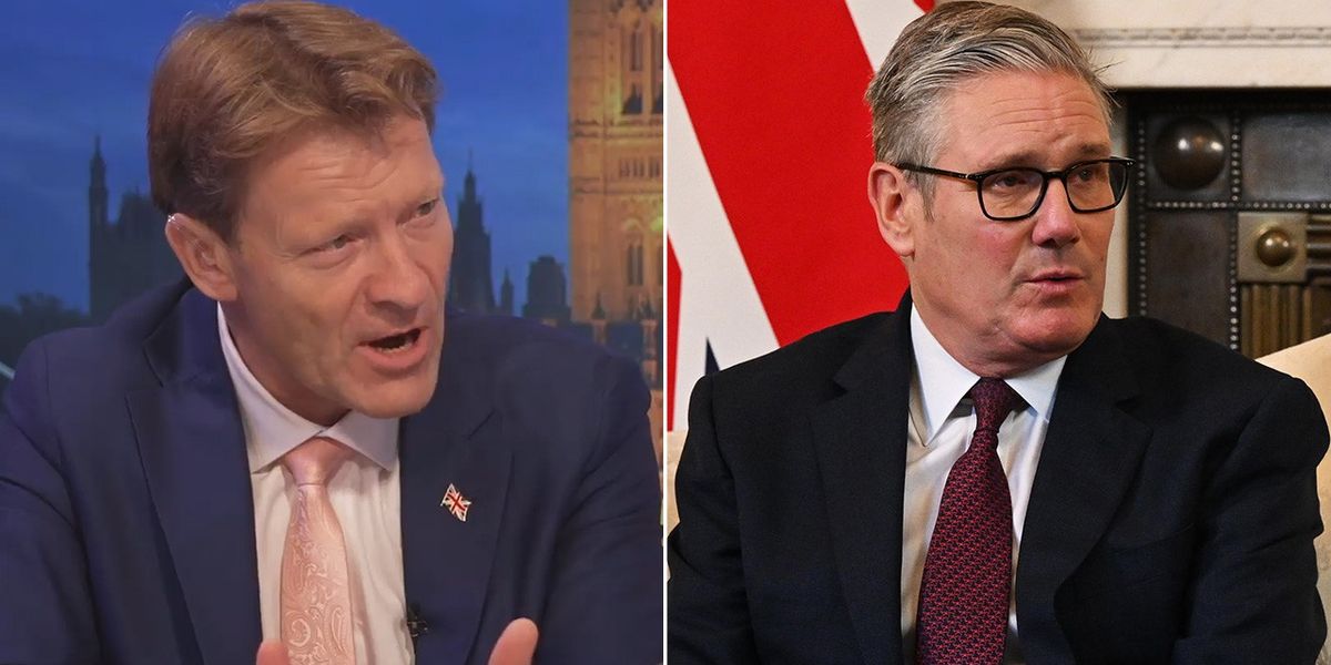 NextImg:Richard Tice predicts early exit for Keir Starmer as Lord Mandelson debate leaves Labour 'rocked and reeling'