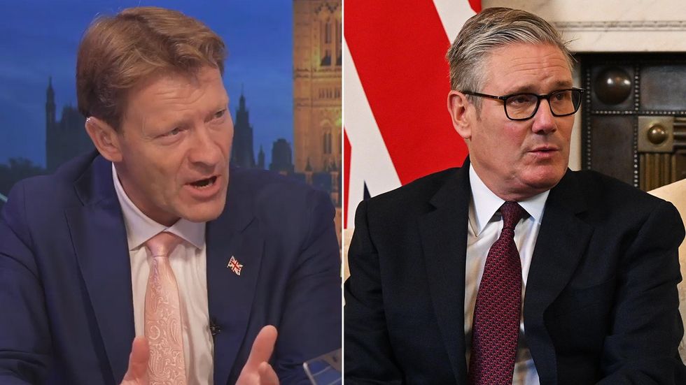 Richard Tice, Keir Starmer