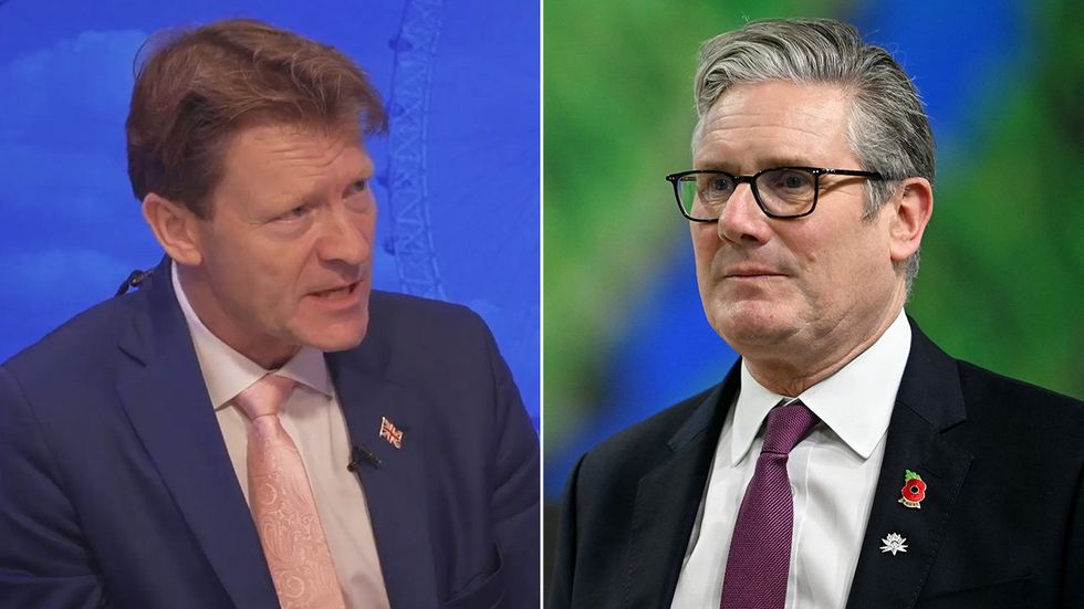 Richard Tice, Keir Starmer