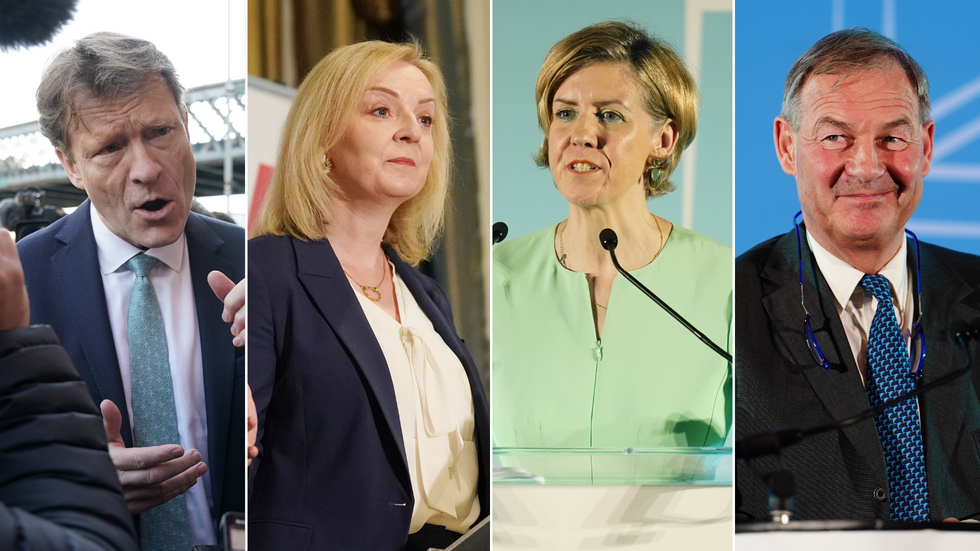Richard Tice, Liz Truss, Andrea Jenkyns, Rupert Lowe