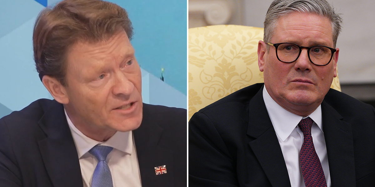 NextImg:Richard Tice praises Keir Starmer for ‘copying Reform UK’s manifesto’ after key announcement