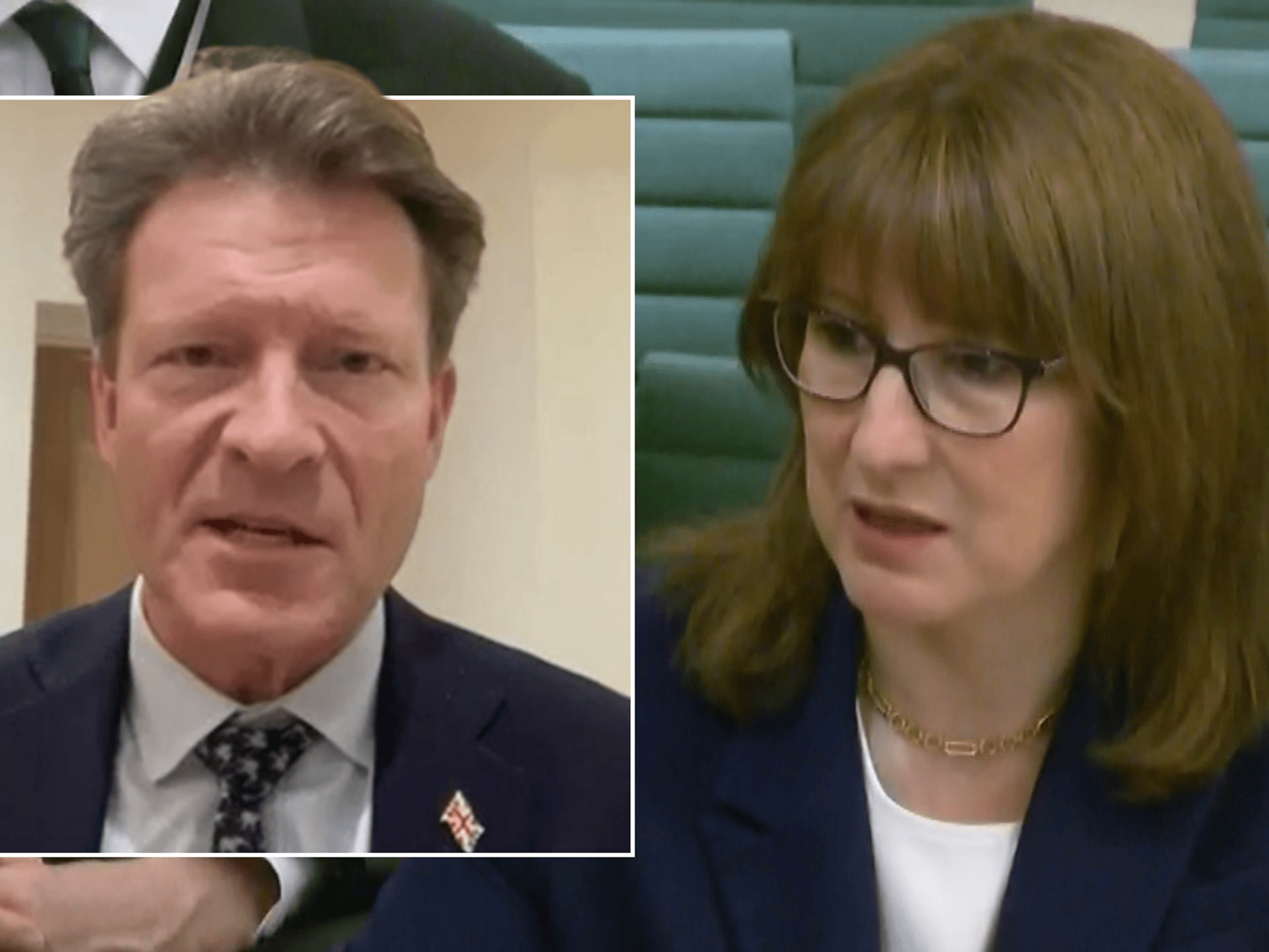 Richard Tice; Rachel Reeves