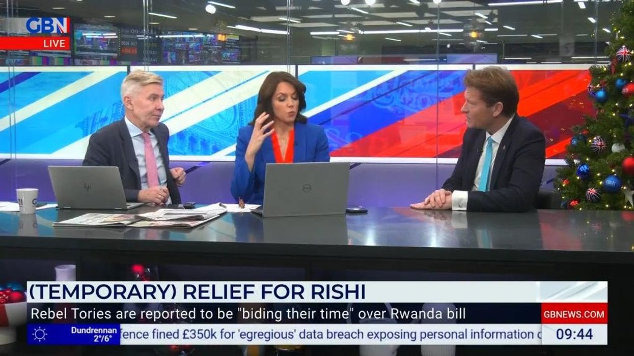 Richard Tice reacts to BRILLIANT East 17 spoof video that mocks Tories and tells voters switch to Reform UK