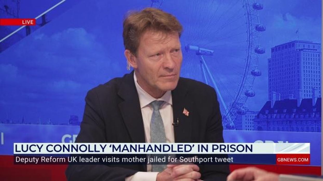 'She's a political prisoner!' Richard Tice shares shocking details of Lucy Connolly's imprisonment with GB News