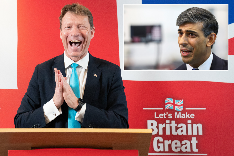 Richard Tice, Rishi Sunak