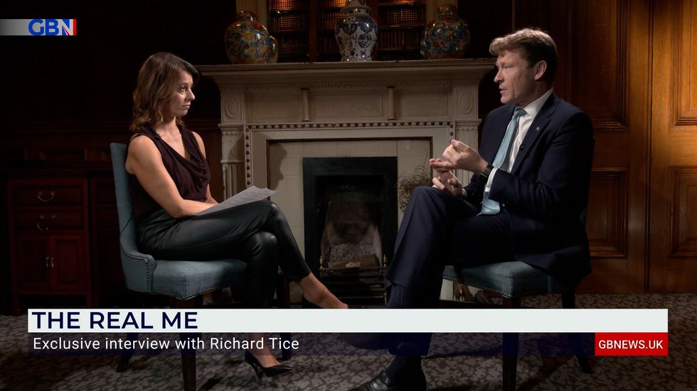 Richard Tice sat down with Gloria De Piero for an exclusive interview